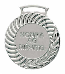 Medalha redonda Ref. 046 - diâmetro 39mm - ouro/prata/bronze