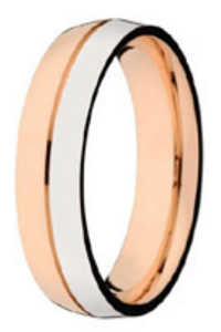 Aliança Ouro Rosa - Ref. 7502009000
