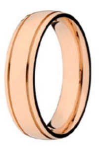Aliança Ouro Rosa - Ref. 7501993000